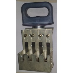 PORTASPAZZOLA ESTRAIBILE A 4 CASSETTI